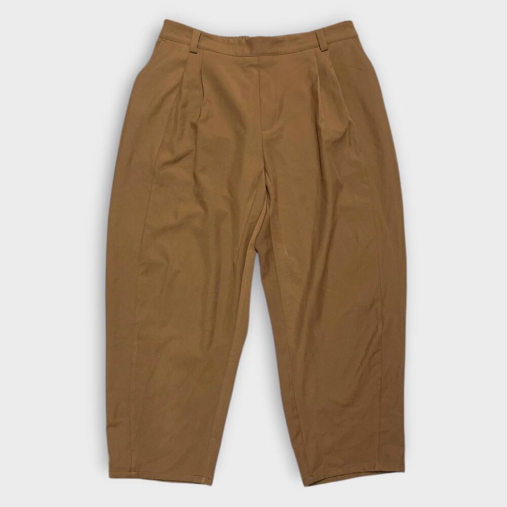 Halara Flex™ Mid Rise Pocket Barrel Leg Work Pants Size XL